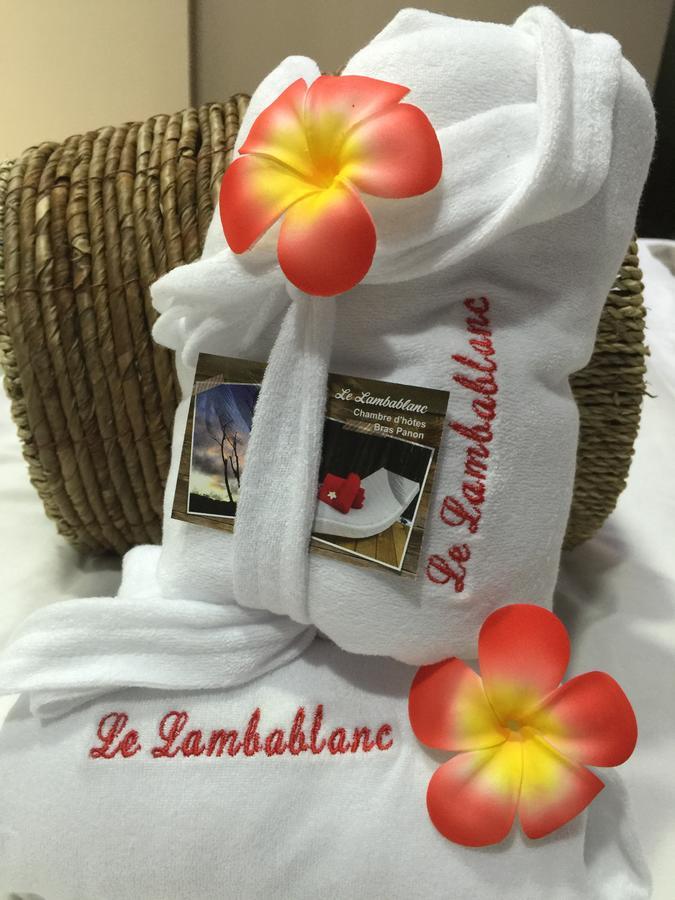 Le Lambablanc Bed & Breakfast Bras-Panon Екстериор снимка